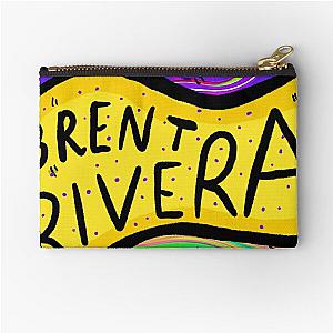 brent rivera redbubble poster Zipper Pouch