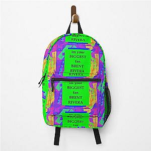 im your biggest fan brent rivera Backpack