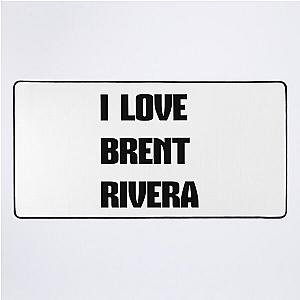 brent rivera  Desk Mat