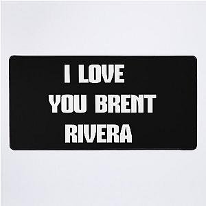 brent rivera  Desk Mat