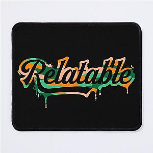 Brent Rivera Merch Relatable-Black Camo Melting Mouse Pad