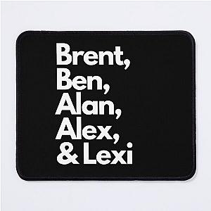 Brent Rivera "Brent& Pierson& Ben& Lexi" Mouse Pad