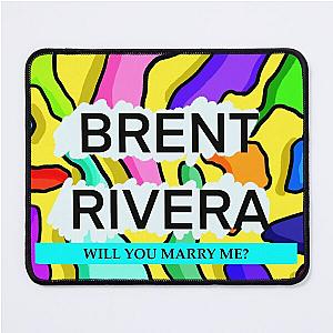 brent rivera will you marry me? Mouse Pad