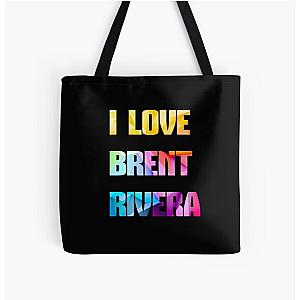 brent rivera  All Over Print Tote Bag