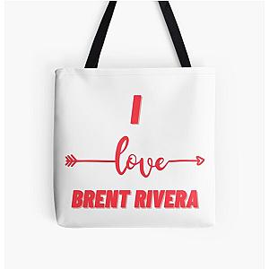 Brent rivera love All Over Print Tote Bag