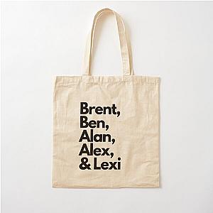 Brent Rivera "Brent& Pierson& Ben& Lexi" Cotton Tote Bag