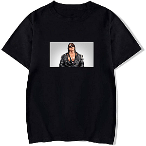 Pink And Black Icon Bret Hart Bret Hart T-Shirts