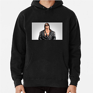 Pink And Black Icon Bret Hart Bret Hart Hoodies