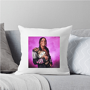 Ring Storyteller Bret Hart Bret Hart Pillows Cover