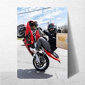 636 All Gas, No Brakes Brian 636 Posters