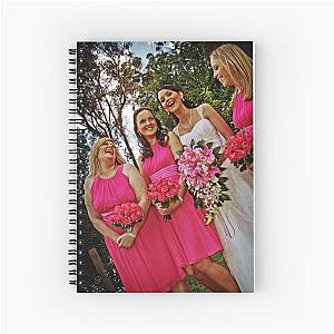 Bride and her Bridesmaids Spiral Notebook