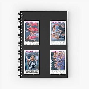 Bridesmaids Movie Sticker Set  T Shirt Spiral Notebook