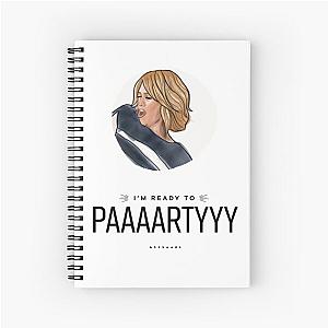 Bridesmaids Movie Im Ready To Party Spiral Notebook