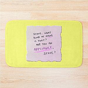 Stove Bridesmaids Quote Bath Mat