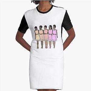 Girlfriends as Bridesmaids  Graphic T-Shirt Dress