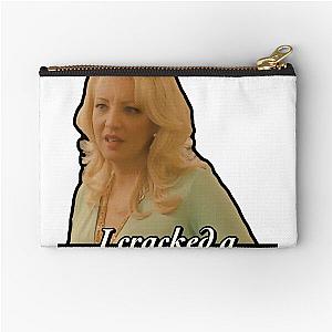 Bridesmaids  I cracked a blanket in half Zipper Pouch