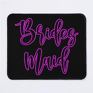 Bride and bridesmaids pink Mouse Pad