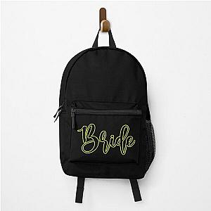 bride and bridesmaids yellow Backpack