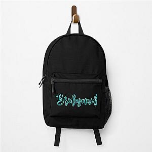 of Bride and bridesmaids 2 blue Backpack