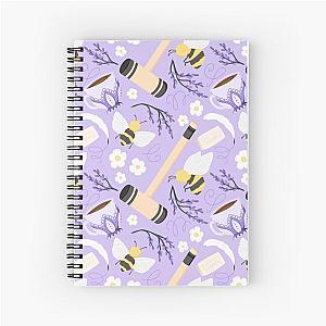 Garden Party Bridgerton Inspired Pattern Spiral Notebook