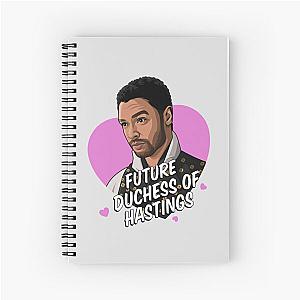 Bridgerton Duke of Hastings - Future Duchess of Hastings Spiral Notebook