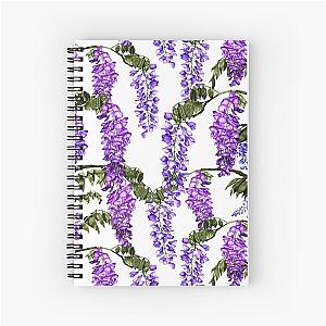 Bridgerton Wisteria Spiral Notebook