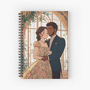 Bridgerton Simon and Daphne Spiral Notebook