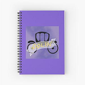 Polin inspired Bridgerton drawing of Carriage Scene Spiral Notebook