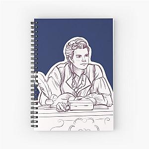 Colin Bridgerton 3 season Netflix sticker Spiral Notebook