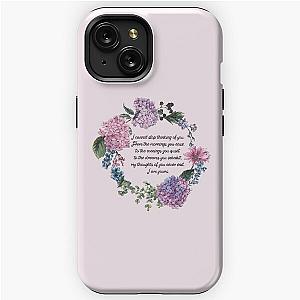 Bridgerton Quote I am Yours iPhone Tough Case