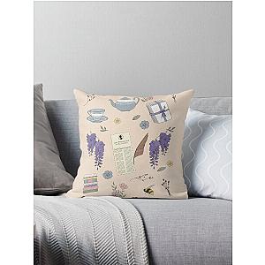 Bridgerton Illustrations  Throw Pillow