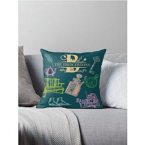 Bridgerton Necessities Design Throw Pillow