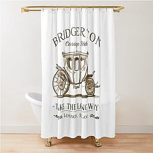 bridgerton polin Shower Curtain