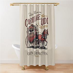 Colin Bridgerton's Carriage Rides - Chic London Shower Curtain