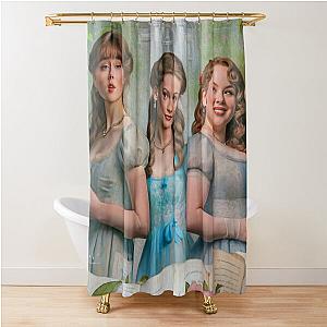 Bridgerton diamonds Shower Curtain