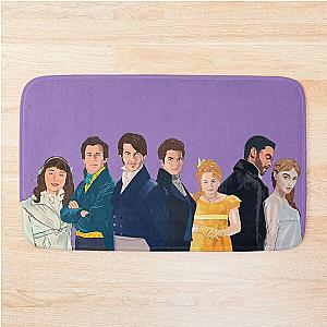 Bridgerton Characters Bath Mat