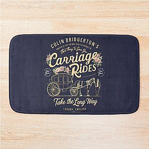 Colin Bridgerton's Carriage Rides - Chic London Bath Mat