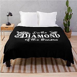 I'm the diamond of the season Bridgerton Netflix  Throw Blanket