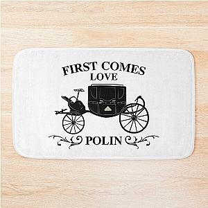 First Comes Love Polin Carriage Bridgerton Netflix Bath Mat