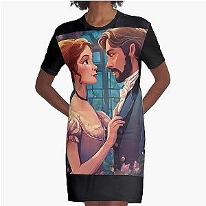 Colin Bridgerton - Chic London Design Graphic T-Shirt Dress