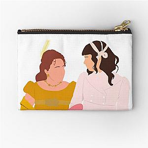 Penelope Feathertop and Eloise Bridgerton Characters Illustration  Zipper Pouch