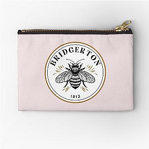 Bridgerton Bee Badge Zipper Pouch