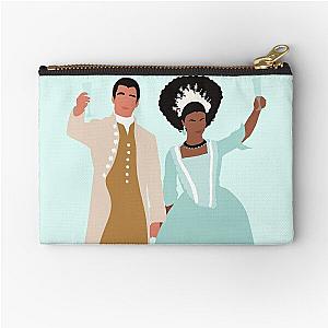 Bridgerton Queen Charlotte & King George 3 Zipper Pouch