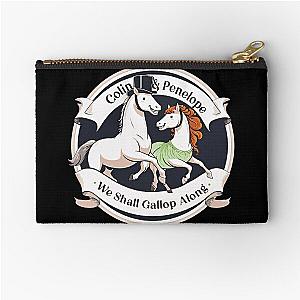 Colin Bridgerton Quote We Shall Gallop Along Zipper Pouch