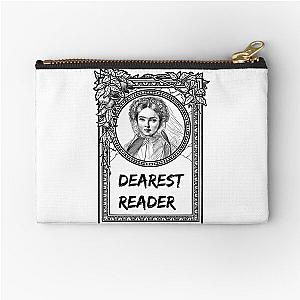 Bridgerton Polin: Dearest reader Zipper Pouch