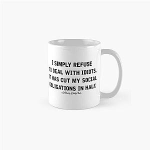 Anthony Bridgerton Quote (Black Font) Classic Mug