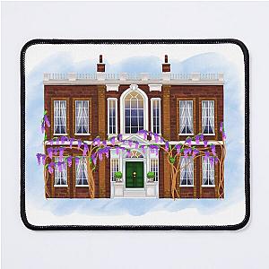 Bridgerton House with Wisteria Mouse Pad