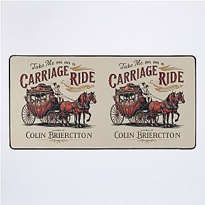 Colin Bridgerton's Carriage Rides - Chic London Desk Mat