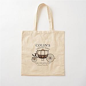 Colin Bridgerton's Carriage Rides - Chic London Design Cotton Tote Bag