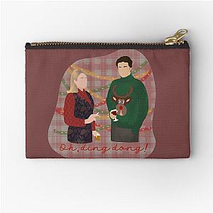 Bridget Jones and Mr Darcy Christmas Jumper Pouch